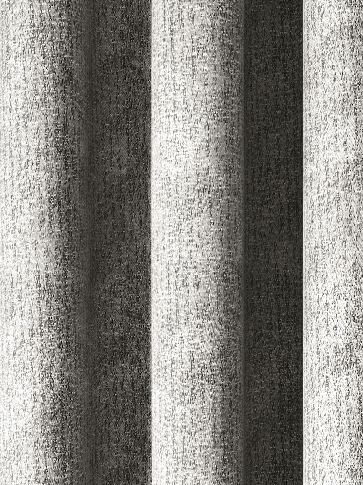 Nalu Nicole Scherzinger Silver Hana Textured Fully Lined Eyelet Curtains - Image 4 of 4
