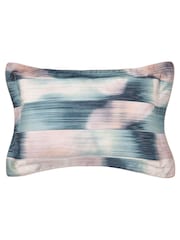 Harlequin Blue Oscillation 200 Thread Count Cotton Sateen Oxford Pillowcase - Image 4 of 4