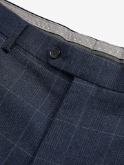 Blue Signature Empire Mills 100% Wool Check Suit: Trousers - Image 5 of 7