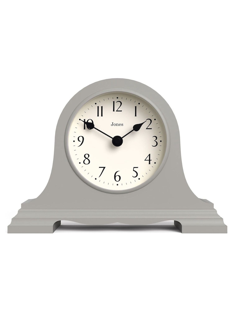 Jones Clocks Grey Grey Mantel Clock with Arabic Dial - Image 1 of 2