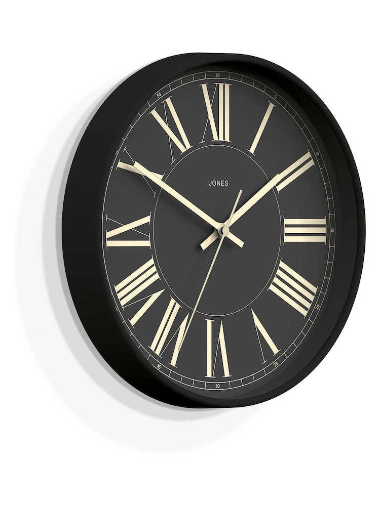 Jones Clocks Grey Grey Penny Clock - Image 4 of 4