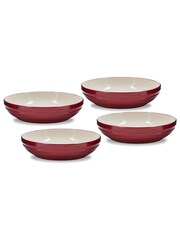 Tower Set of 4 Red Foundry Pasta Bowls - Image 5 of 8