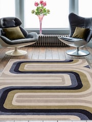 Asiatic Rugs Blue Sketch Contour Rug - Image 1 of 4