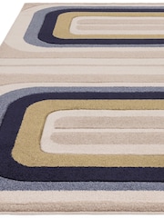 Asiatic Rugs Blue Sketch Contour Rug - Image 3 of 4