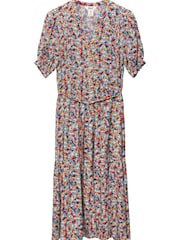 Khost Blue Clothing Ditsy Star Print Midi Dress - Image 3 of 3