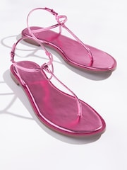 Rose - Sandales à bout miroir Forever Comfort® - Image 3 of 5
