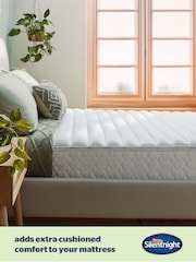 Silentnight White Anti Allergy Mattress Topper - Image 5 of 11
