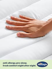 Silentnight White Anti Allergy Mattress Topper - Image 7 of 11