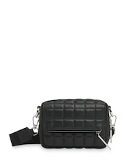Whistles Black Quilted Bibi Cross-Body Bag - Image 1 of 4
