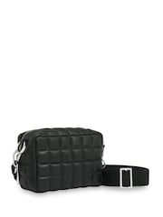 Whistles Black Quilted Bibi Cross-Body Bag - Image 2 of 4
