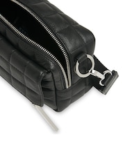 Whistles Black Quilted Bibi Cross-Body Bag - Image 4 of 4