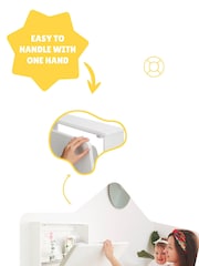 Badabulle Wall Mounted Changing Table With Changing Mat - Image 4 of 5