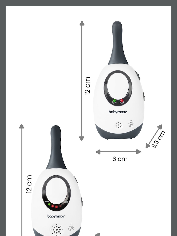 Babymoov Low Emission 300m Audio Monitor - Image 5 of 5