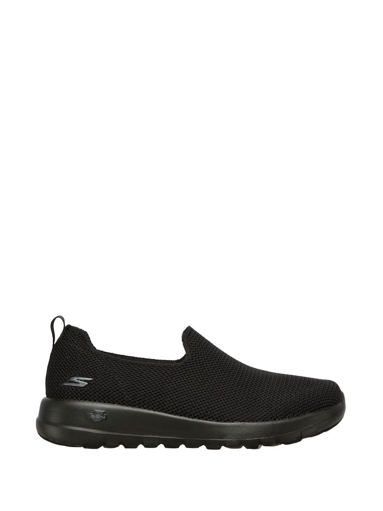 Skechers Black GO WALK Joy Sensational Day Womens Trainers - Image 1 of 5