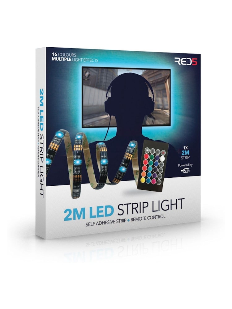 MenKind LED Strip Lights 2m - Image 2 of 2