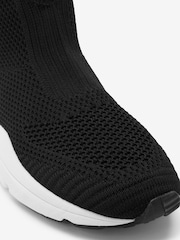 Black Sock Runner Trainers - Image 5 of 5