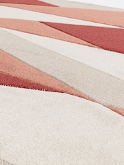 Asiatic Rugs Red Sketch Segment Rug - Image 4 of 4