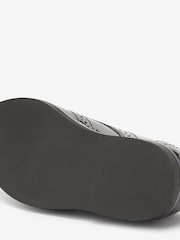 Black Ground Standard Fit (F) Leather Brogue Shoes - Image 4 of 5