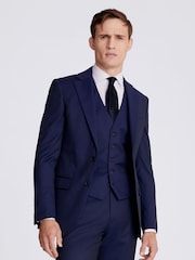 MOSS Ink Blue Tailored Suit Jacket - Image 1 of 8
