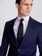 MOSS Ink Blue Tailored Suit Jacket - Image 7 of 8