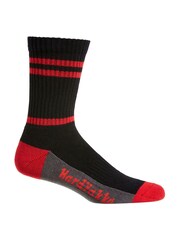 Hard Yakka Black Multicolour Crew Work Socks 5 Pack - Image 4 of 4