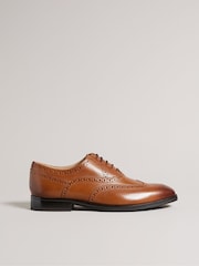 Коричневый - Ted Baker Формальный кожаный Amaiss полуботинки для обуви - Image 1 of 4