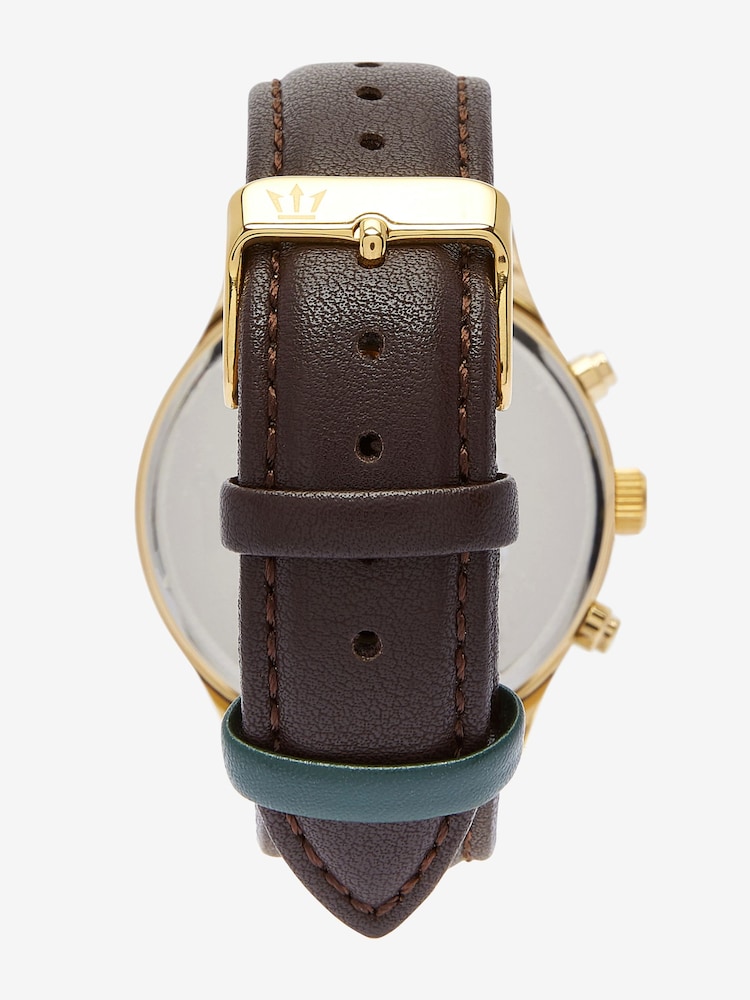 Next Classic Watch With Brown Strap - Image 2 of 3 Next Classic Watch With Brown Strap - Image 2 of 3
