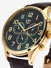Next Classic Watch With Brown Strap - Image 3 of 3