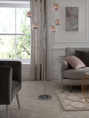 Rose Gold Bella 5 Light Floor Lamp - Image 2 of 7