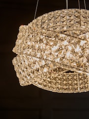 Clear Venetian 5 Light Chandelier Light - Image 3 of 6