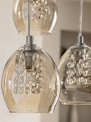 Mink Brown Bella 5 Light Cluster Ceiling Light - Image 11 of 11