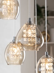 Mink Brown Bella 5 Light Cluster Ceiling Light - Image 7 of 11