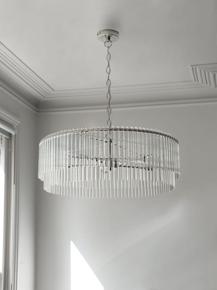 Clear Jolie 5 Light Chandelier Light - Image 2 of 5
