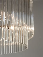 Clear Jolie 5 Light Chandelier Light - Image 3 of 5