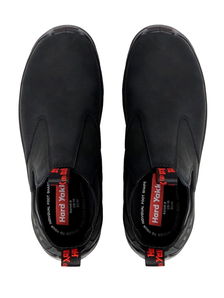 Hard Yakka Black Banjo NS Elastic Gusset Boots - Image 2 of 3