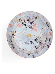 Sara Miller Blue Portmeirion 3 Tiered Cake Stand - Image 4 of 6