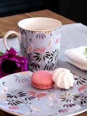 Sara Miller Set of 4 Blue Cake Plates - Image 5 of 6