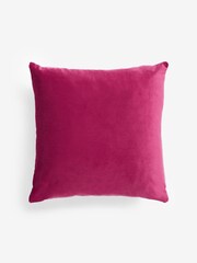 Multi Bright Cut Velvet 43 x 43cm Cushion - Image 5 of 5