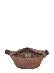 OSPREY LONDON Russell Snuffed Grain Brown Leather Bumbag - Image 4 of 4