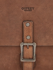 OSPREY LONDON Clayton Leather Satchel - Image 6 of 6