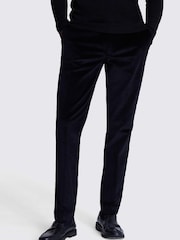 Pantalones de traje ajustados de pana de Moss - Imagen 1 de 4