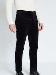 Pantalones de traje ajustados de pana de Moss - Imagen 3 de 4