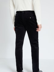 Pantalones de traje ajustados de pana de Moss - Imagen 4 de 4