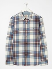 FatFace Blue Kinross Check Shirt - Image 1 of 3