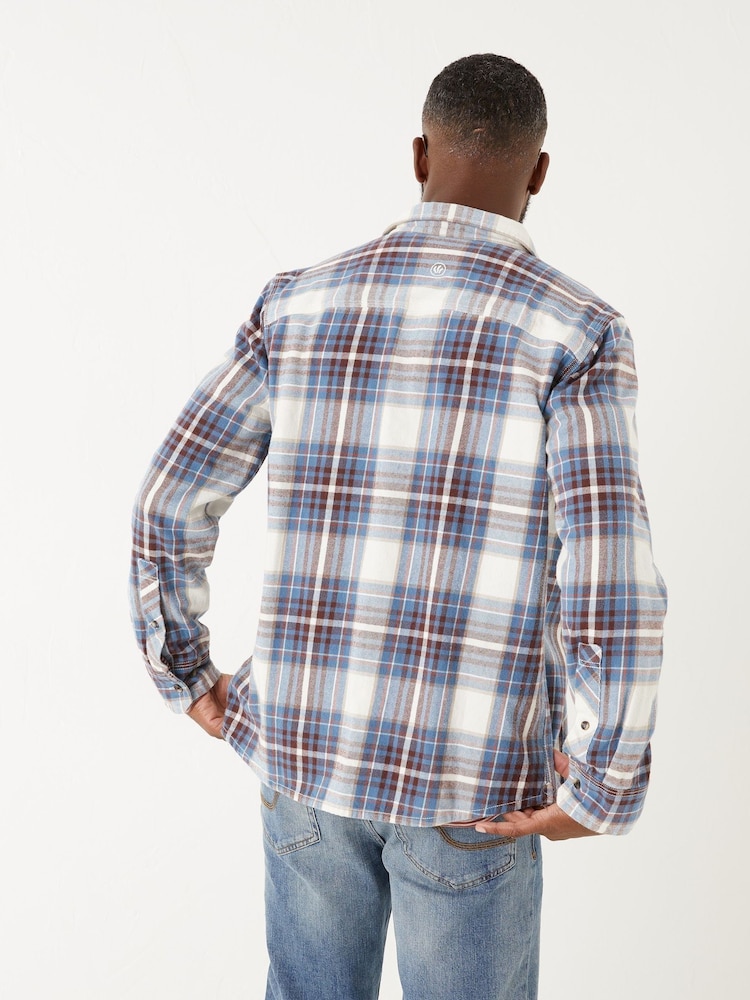 FatFace Blue Kinross Check Shirt - Image 2 of 3