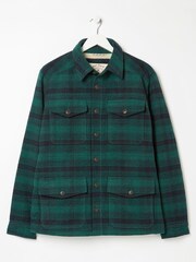FatFace Green Fjord Ombre Overshirt - Image 4 of 4