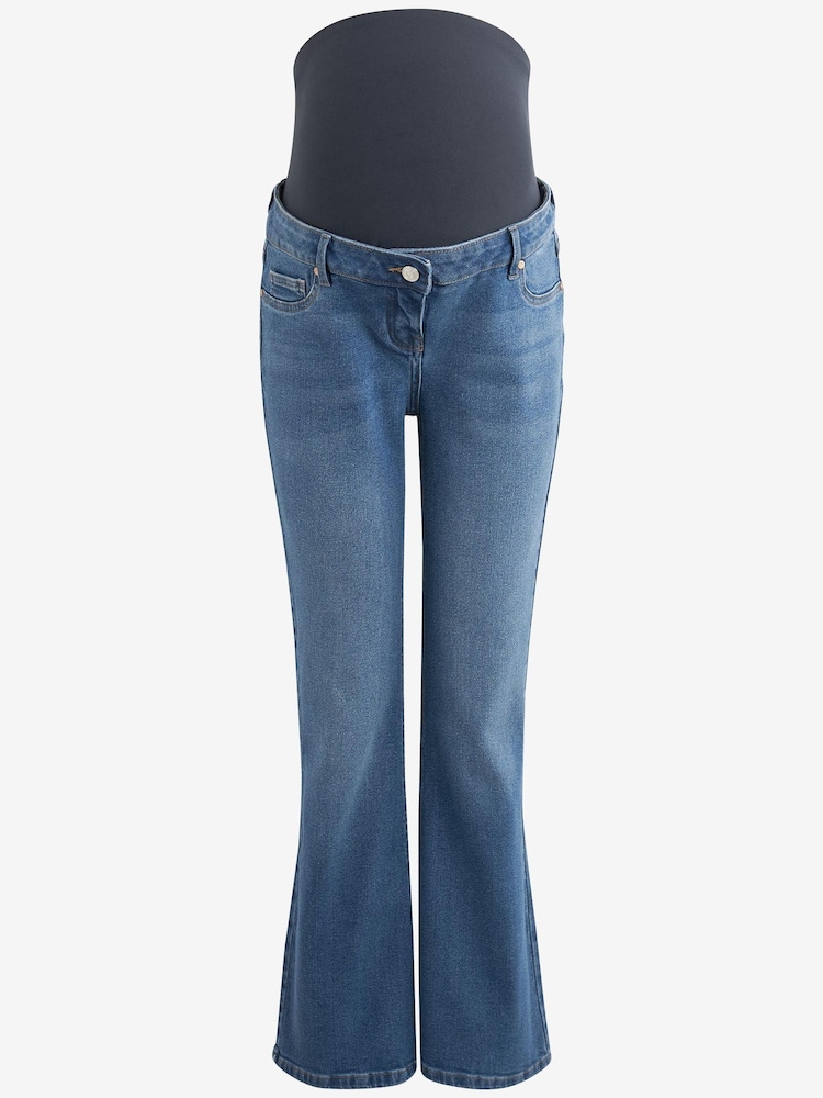 Blau - Schlagjeans (Umstandsmode) - Bild 6 von 6 Blau - Schlagjeans (Umstandsmode) - Bild 6 von 6