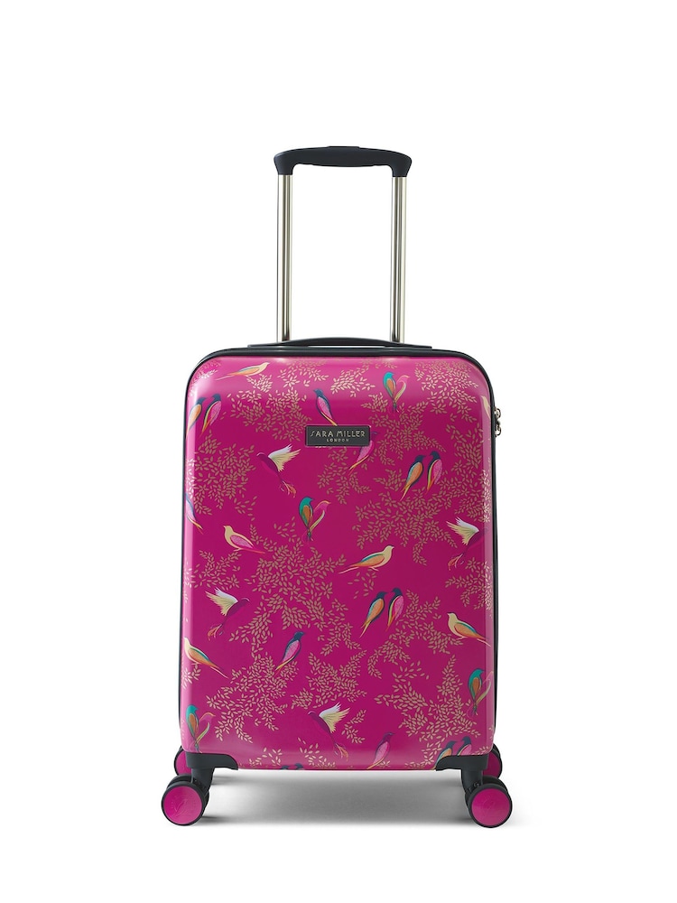 Sara Miller Pink Cabin 4W Trolley Case - Image 1 of 8 Sara Miller Pink Cabin 4W Trolley Case - Image 1 of 8