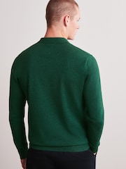 Tennis Green Knitted Polo Shirt - Image 2 of 6