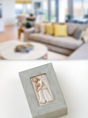 Willow Tree Grey Mother and Daughter Memory Box - Image 2 of 4